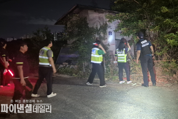  ' 남·여 자율방범대' 우범지역 합동순찰 ⓒ파이낸셜데일리/영천경찰서