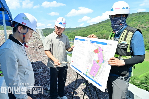  이남철고령군수 관내 주요 사업 현장 방문ⓒ파이낸셜데일리/고령군