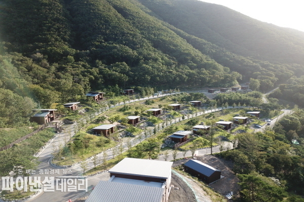  보현산자연휴양림 전경 ⓒ파이낸셜데일리/영천시