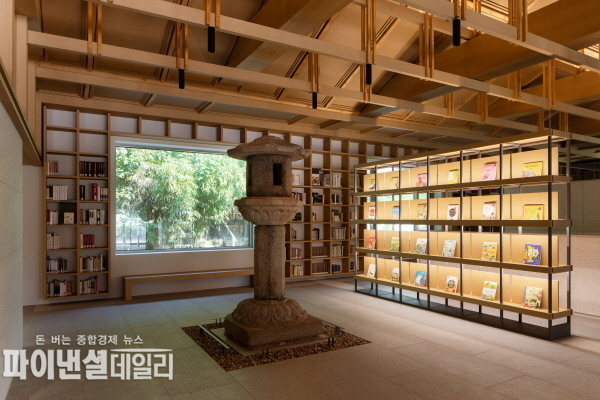 박물관 내부 도서관인 신라천년서고 ⓒ파이낸셜데일리/국립경주박물관