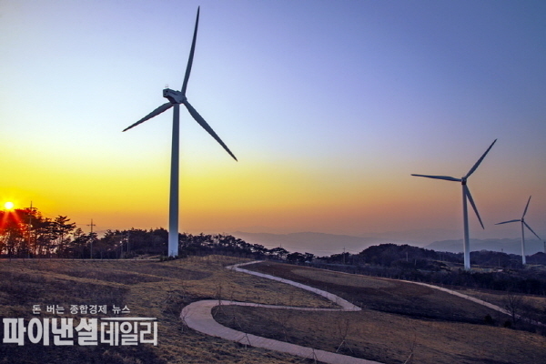 경주풍력발전단지 ⓒ파이낸셜데일리/경주시