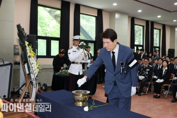 제69회 전몰학도의용군 추념식’ ⓒ파이낸셜데일리/포항시