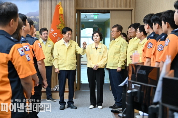 2025 을지연습'에 참여 중인 관내 유관기관을 방문해 근무자들을 격려 ⓒ파이낸셜데일리/고령군의회