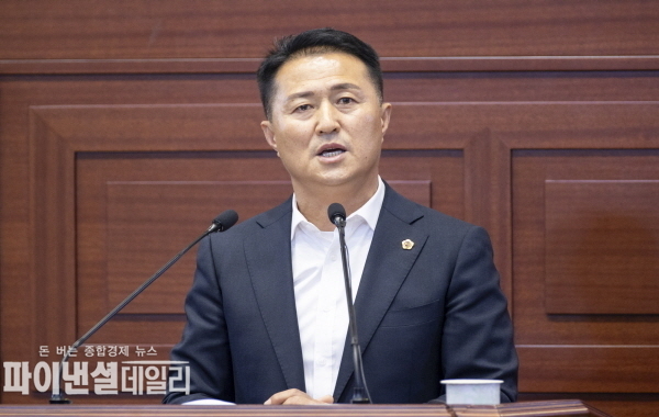 건설소방위원회 소속 김진엽 의원(포항8, 국민의힘) ⓒ파이낸셜데일리/경북도의회
