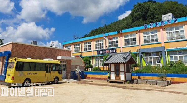  증산초등학교 전경 ⓒ파이낸셜데일리/김천시민 제보