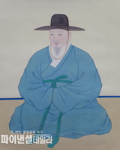 제103호로 지정된 ‘노계 박인로 선생 정부표준영정’ ⓒ파이낸셜데일리/영천시