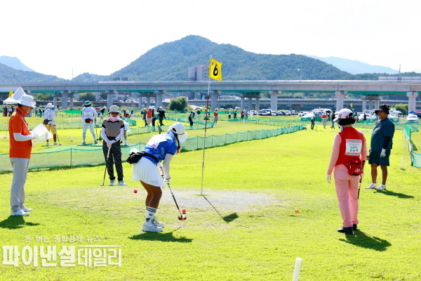 '제3회 문화체육관광부장관기 전국 파크골프대회 ⓒ파이낸셜데일리/울진군