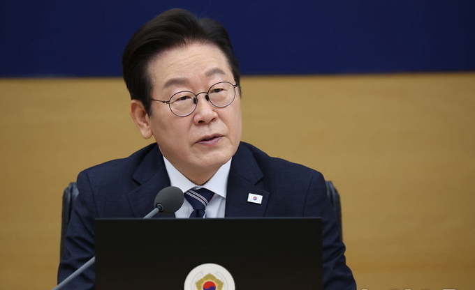 이재명 대통령이 16일 세종시 정부세종청사에서 열린 제42회 국무회의에서 발언하고 있다. ⓒ 파이낸셜데일리 / 뉴시스