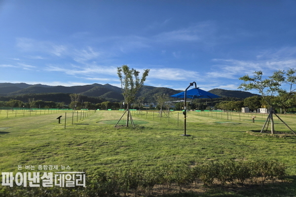 ‘물빛 파크골프장’ 전경 파이낸셜데일리/박미화 기자