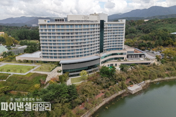 라한 만찬장 전경 ⓒ파이낸셜데일리/경주시
