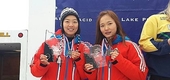 한국 봅슬레이, 아메리카컵 여자 2인승 첫 은메달