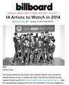 빌보드 '2014 주목 아티스트 14'…엑소, 아시아 유일