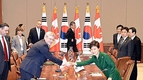 한·캐나다 정상, FTA 타결 선언..