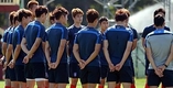 [브라질WC]낙뢰 경보 속에서도 홍명보호, 세밀한 조직력 담금질