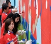 김연아 '태극전사 응원 벽화 그려요'