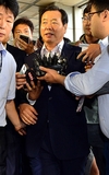 '철피아 비리' 조현룡 새누리당 의원 檢 출두