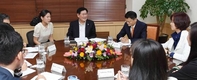 최경환 부총리, 알리바바 회장과 중국시장 진출 논의