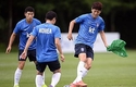 [축구]다시 모인 국가대표…첫 훈련은 '부담 털기'