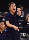 [농구월드컵]'5전 전패' 유재학 감독 