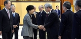 朴대통령, 日재계 대표단 접견…