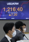 코로나19 공포 확산…금융시장 요동 원·달러 환율 급등