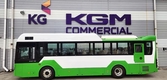 KGM 커머셜, 전기버스 해외 첫 수출…글로벌 시장 개척 및 판매 증대