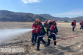대구시, 달성군 구지면 오설리 대니산 일원 '산불진화대와 함께 합동 산불진화' 전술'훈련