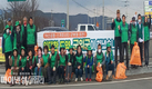 군위군, 대구 군부대 이전 확정 기념 '깨끗한 거리 만들기 환경 정화' 활동 펼쳐