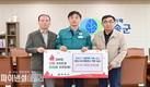 청송군, 청송사과유통센터 및 청송군 농산물공판장 중매인연합회 산불 피해 복구 성금 기탁