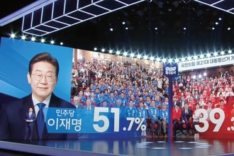 [방송3사 출구조사] 이재명 51.7 김문수 39.3
