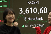 코스피, 사상 최고치 기록하며 3610.60에 장 마감