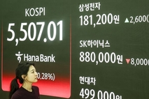 연휴 마친 코스피, 사상 첫 5600선 돌파
