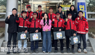 성주군, '지역봉사의 선봉 참별라이즈청년회 벽진면 산불감시원에게 격려물품' 전달