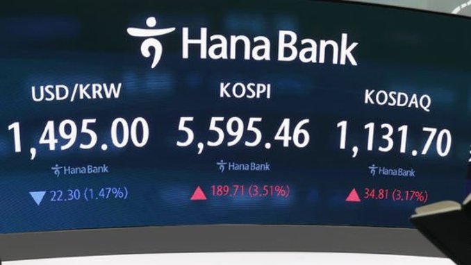 원·달러, 4거래일 만에 1500원대 아래로…22.1원 내린 1495.2원 마감(종합)
