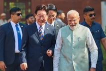 이 대통령 "인도와 에너지·나프타 안정적 수급 협력 지속…양국 교역 500억불로 확대"