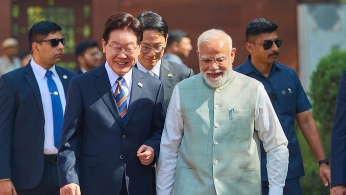 이 대통령 "인도와 에너지·나프타 안정적 수급 협력 지속…양국 교역 500억불로 확대"